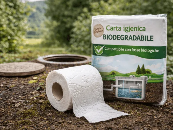Carta igienica per fosse biologiche