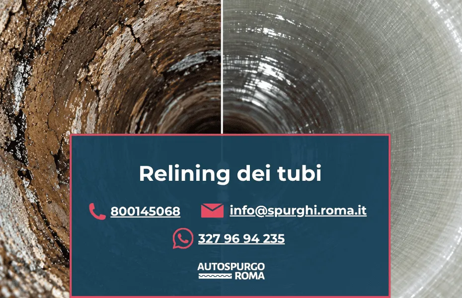 servizio riparazione tubi senza rompere