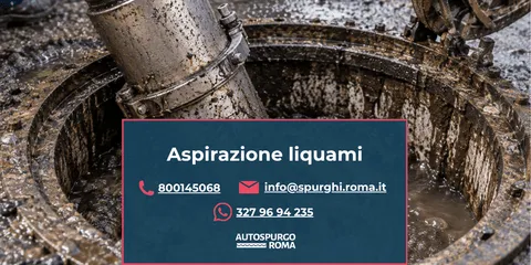 servizio aspirazione liquami e fanghi roma