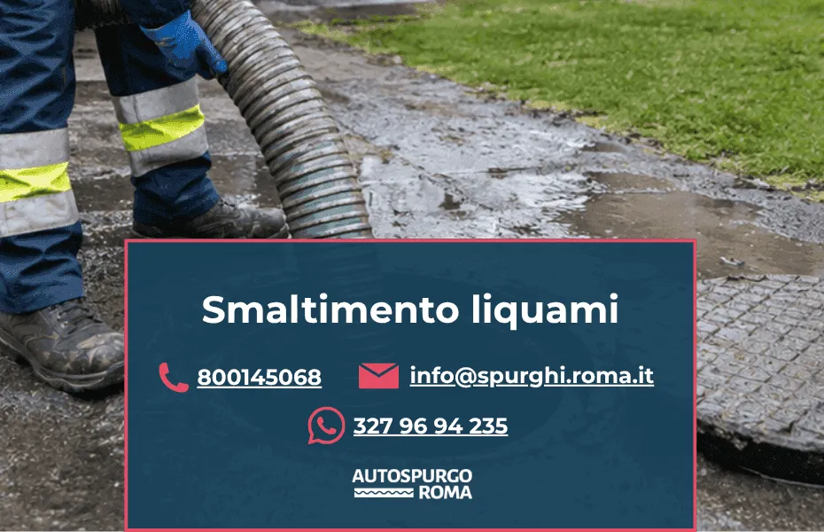 servizio smaltimento liquami domestici roma