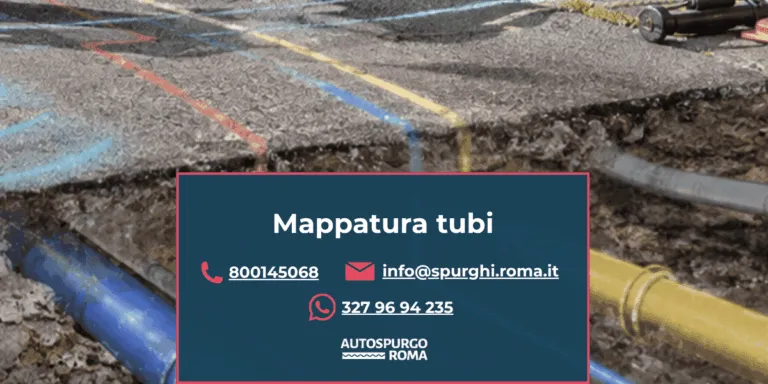 servizio mappatura tubi a roma