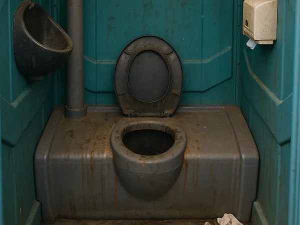 bagno chimico sporco