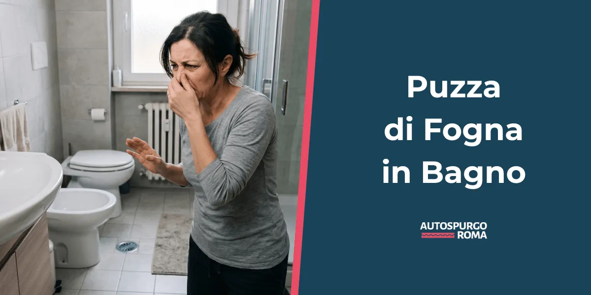 puzza di fogna in bagno