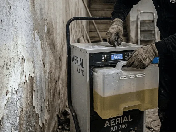 Deumidificazione professionale locali allagati