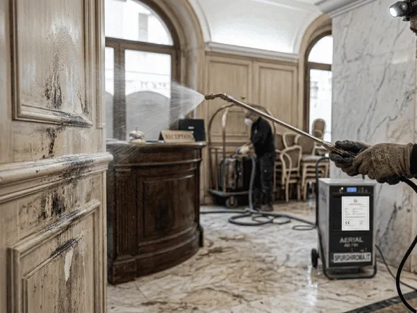 Sanificazione antibatterica post-allagamento