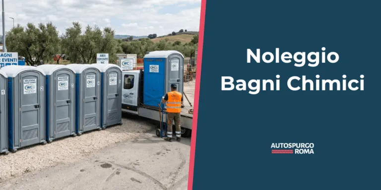 servizio di noleggio bagni chimici a roma