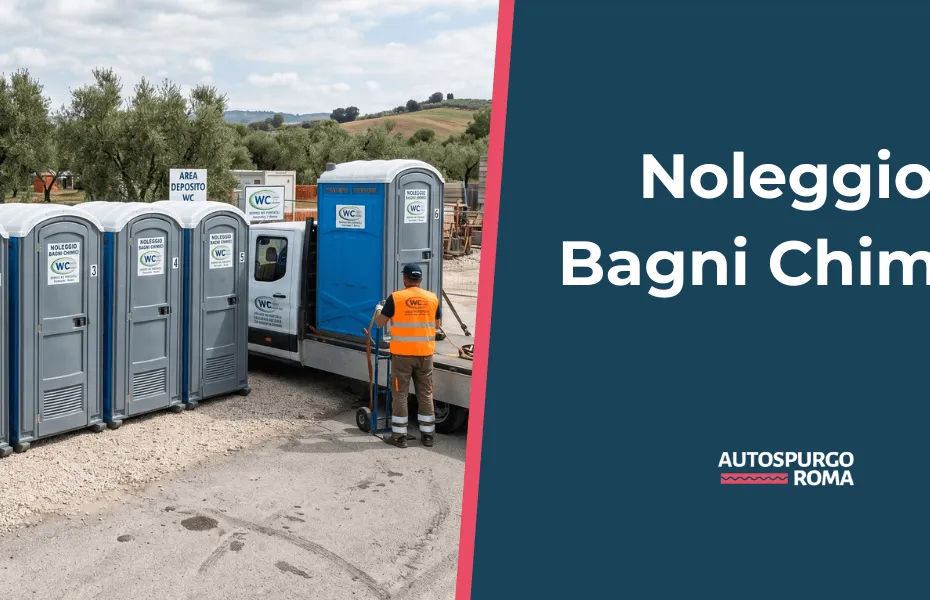 servizio di noleggio bagni chimici a roma