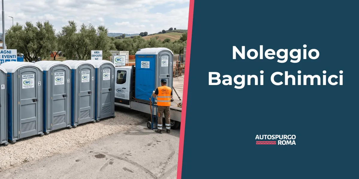 servizio di noleggio bagni chimici a roma