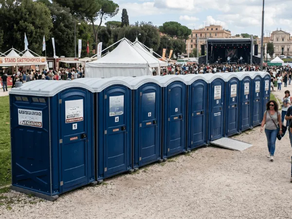 Noleggio wc chimici eventi