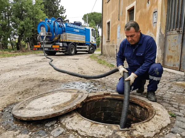 Svuotamento pozzi neri Roma